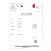 3.63/CT Natural Yellow Sapphire with Govt Lab Certificate-16650